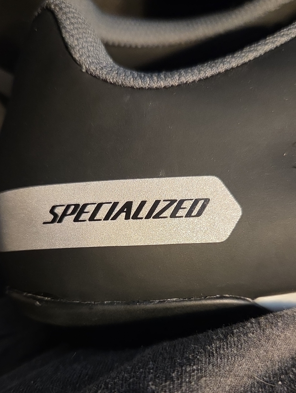 Specialized Black and Silver Men’s Athletic Shoe